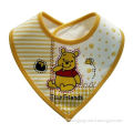 Baby bibs, one-off, non-woven cloth with PE film and paper sheet insideNew